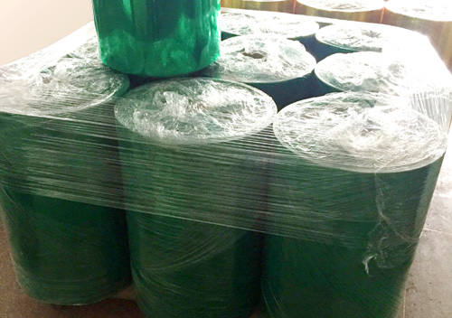 Green PVC rigid sheets